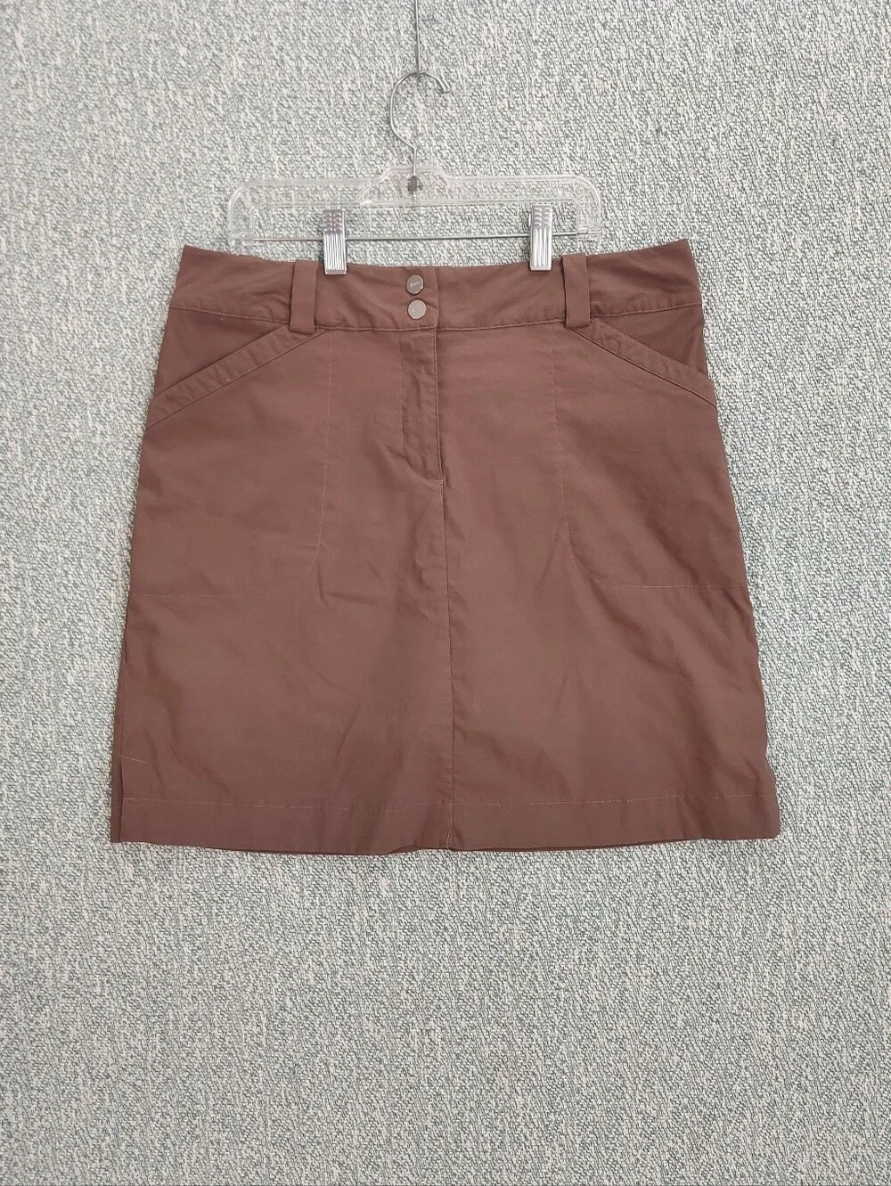 Nike Women’s FitDry Athletic/Golf Skort, Sz 8 Brown
